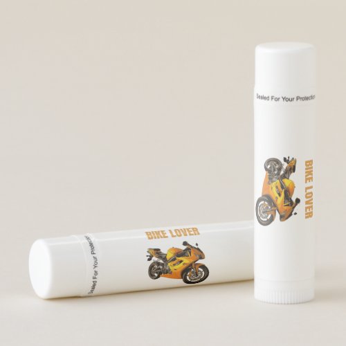 Bike Lover Motorcycle T-Shirt | Sport Bike Rider D Lip Balm