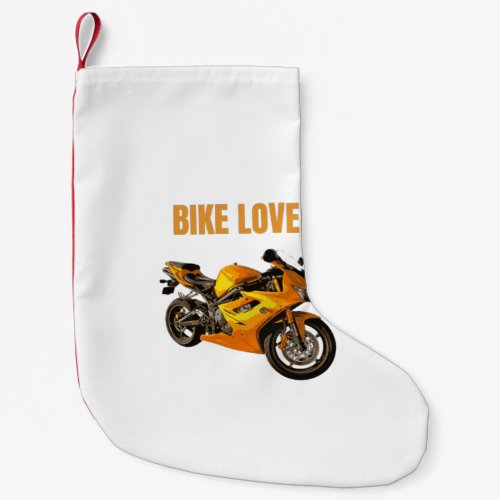 Bike Lover Motorcycle T-Shirt | Sport Bike Rider D Small Christmas Stocking