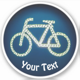 Bike lovers and cycling enthusiasts choice sticker