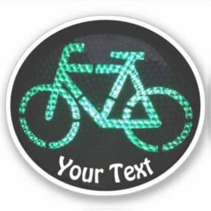 Bike lovers and sustainable mobility bicycle sticker