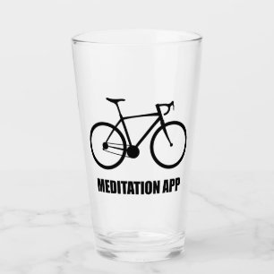 Bike Meditation App Glass