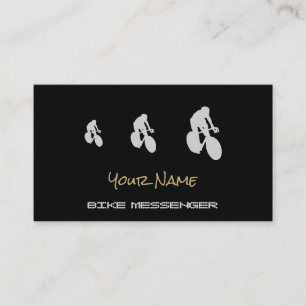 Bike Messenger or Cycle Courier Business Cards