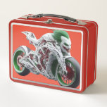 Bike Metal Lunch Box