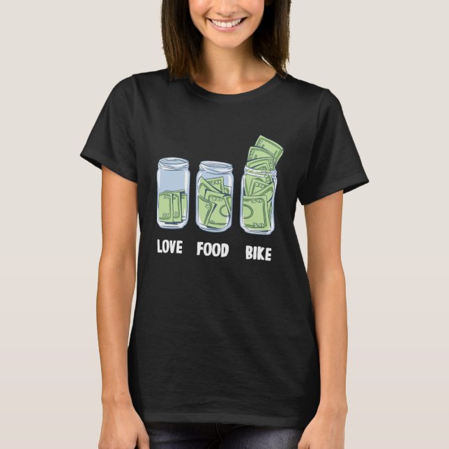 Bike Money Bank T-Shirt (Front)