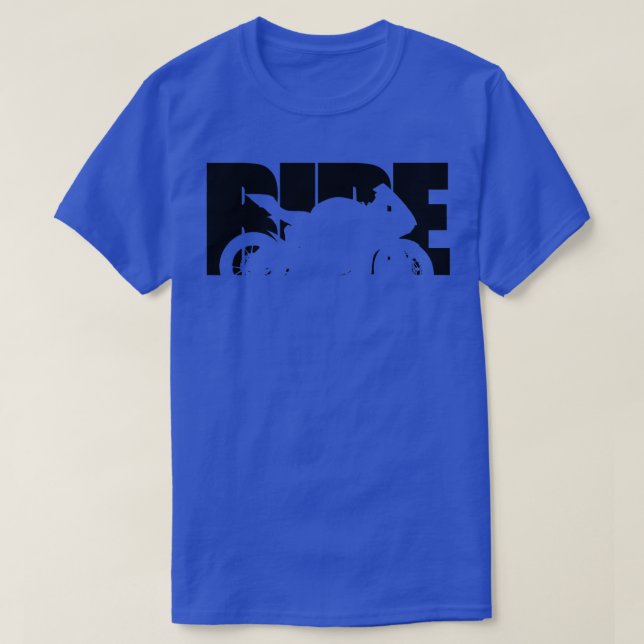 Bike Motorcyclist Life Design Motorcycle Rider Bik T-Shirt (Design Front)