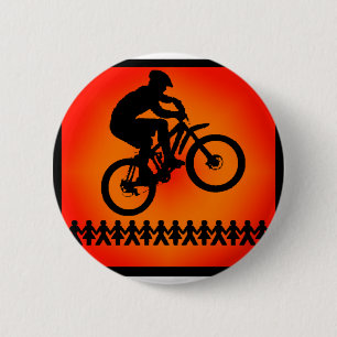 BIKE NEW TRAINED PINBACK BUTTON