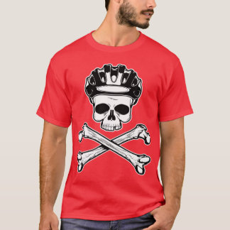 Bike or Die - Bike and Crossbones T-Shirt