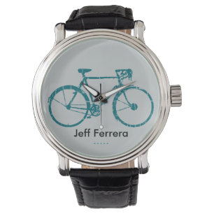 Bike personalized with name watch