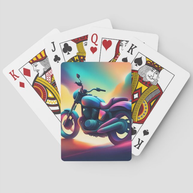 bike poker cards (Back)