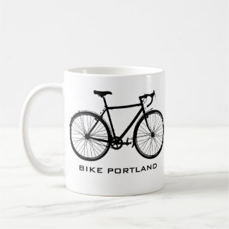Bike Portland Mug - Single Speed