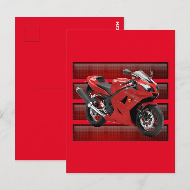 Bike  postcard (Front/Back)