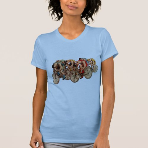 Bike Racing Peloton Humor Tshirt