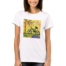 Bike & Raven T Shirt A Spectacular Day for a Ride