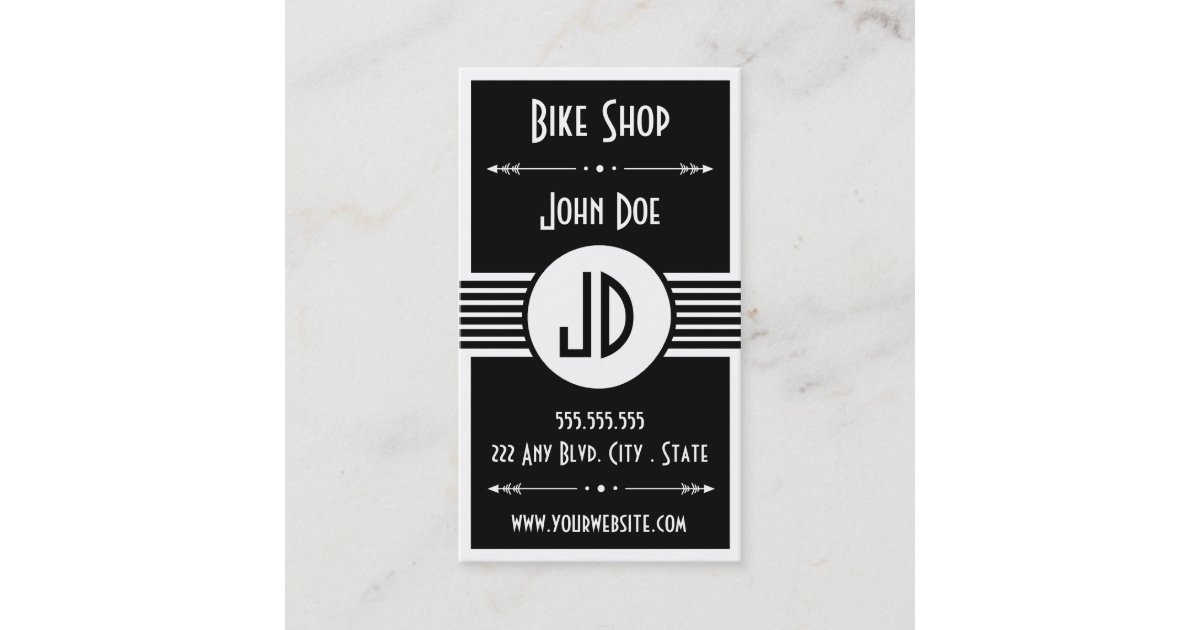 Bike Repair Shop Business Card | Zazzle