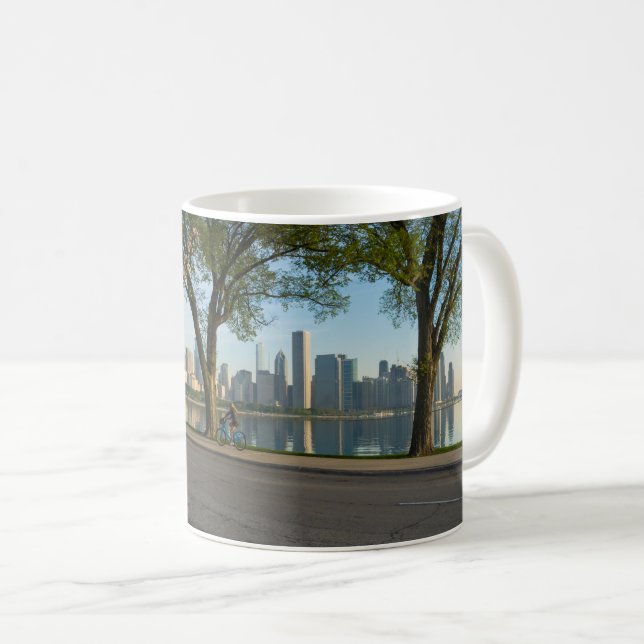 Bike Ride Down Solidarity Coffee Mug (Front Right)