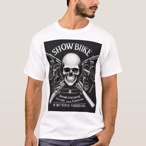 Bike Ride in Style or Pedal Power T_Shirt