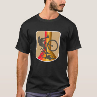BIKE RIDE OUT SE WHEELIE SWERVING BIG WHEEL BMX T-Shirt