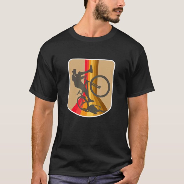 BIKE RIDE OUT SE WHEELIE SWERVING BIG WHEEL BMX T-Shirt (Front)