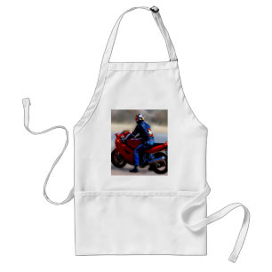 Bike Rider Adult Apron