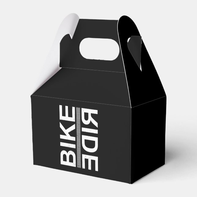Bike Rider Favor Boxes (Front Side)