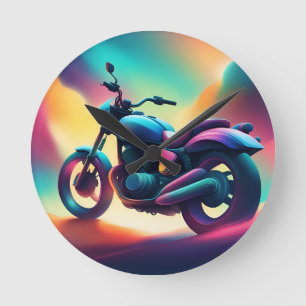 bike round clock