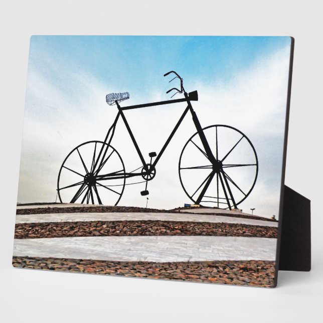 Bike Sculpture Photography Plaque (Side)