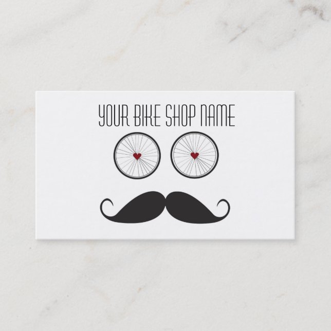 Bike Shop Business Card (Front)