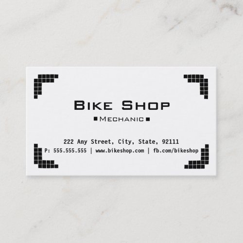 Bike Shop Business Card