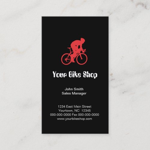 Bike Shop Business Card