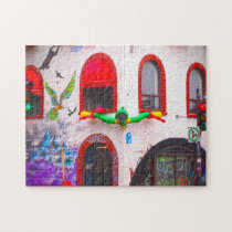 Bike Shop in Montreal. Jigsaw Puzzle