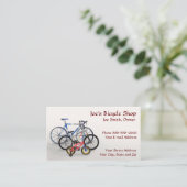 Bike Shop Owner Business Card (Standing Front)