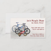 Bike Shop Owner Business Card (Front/Back)