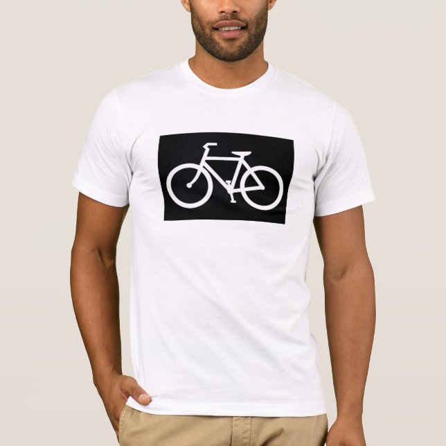 Bike Silhouette T-shirt (Front)