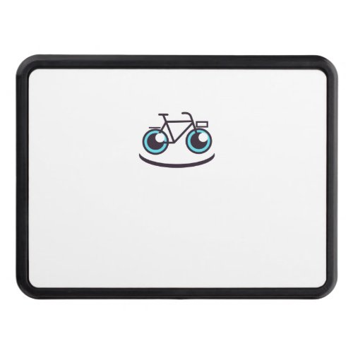 Bike smile hitch cover