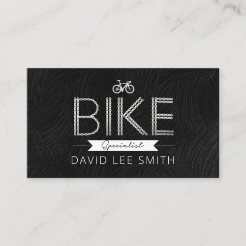Bike specialist business card