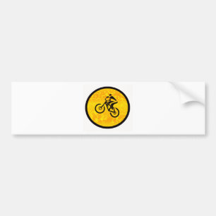 Bike Sun Dialed Bumper Sticker