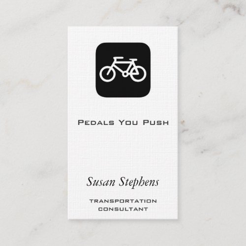 Bike Symbol Business Card Templates