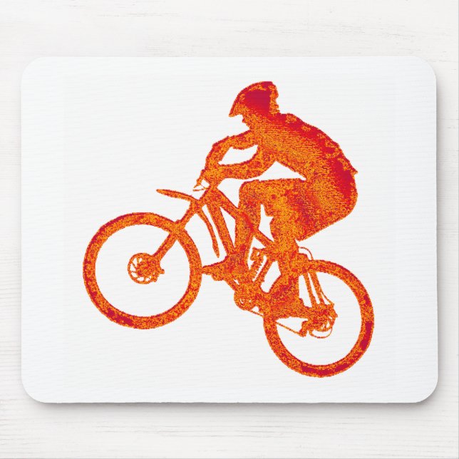 Bike Take Time Mouse Pad (Front)