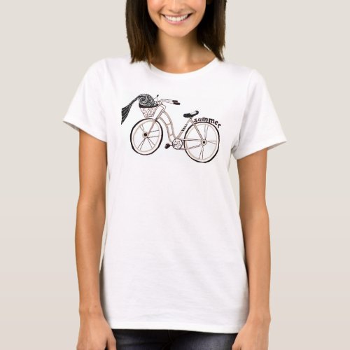 Bike to the Beach 4 tee shirt