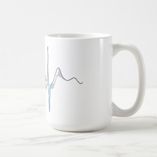 Bike to the Beat Mug (Right)