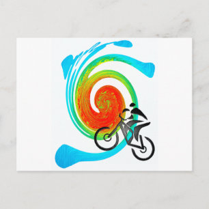 bike utah dreams postcard