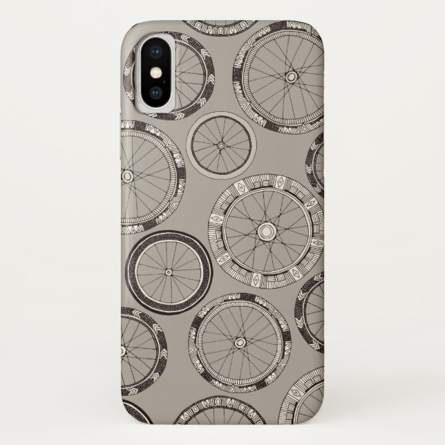bike wheels stone Case-Mate iPhone case (Back)