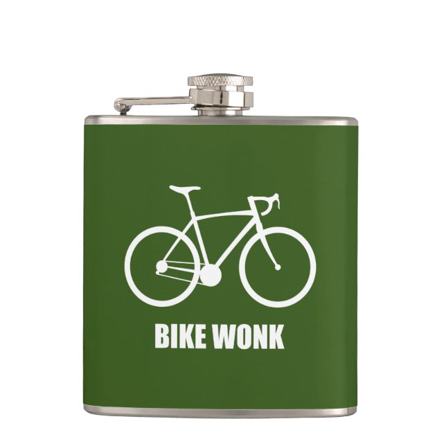 Bike Wonk Flask (Front)