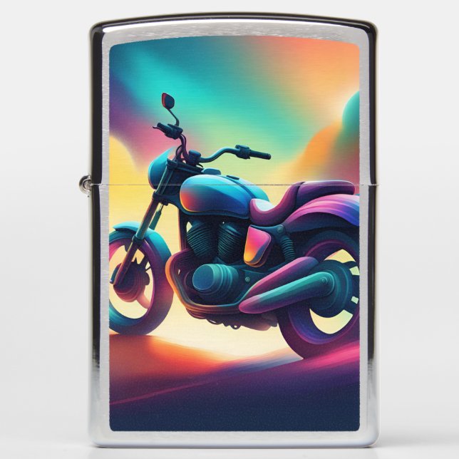 bike zippo lighter (Front)