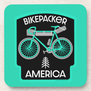 Bikepacking America Beverage Coaster