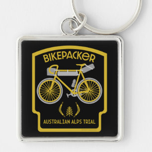 Bikepacking Australian Alps Trial Keychain