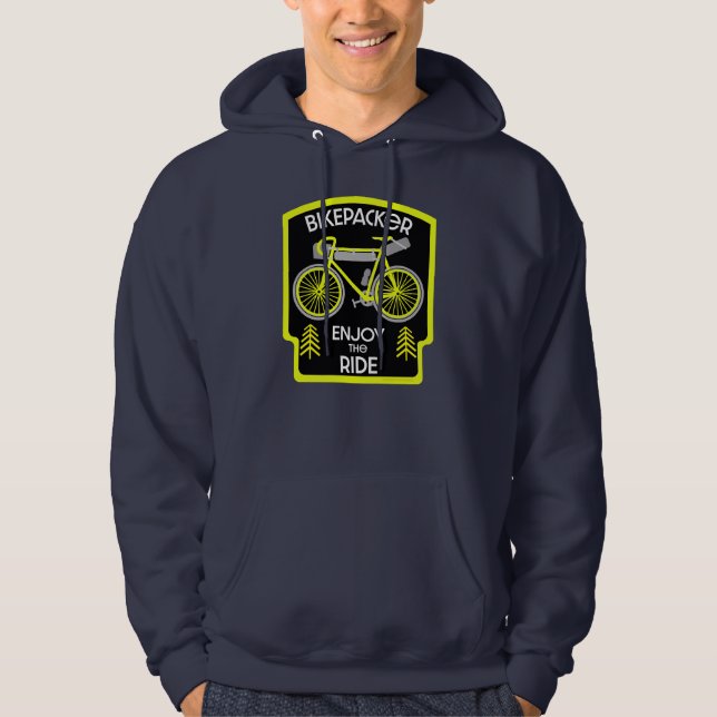 Bikepacking | Backpacking | Touring | Camping Hoodie (Front)