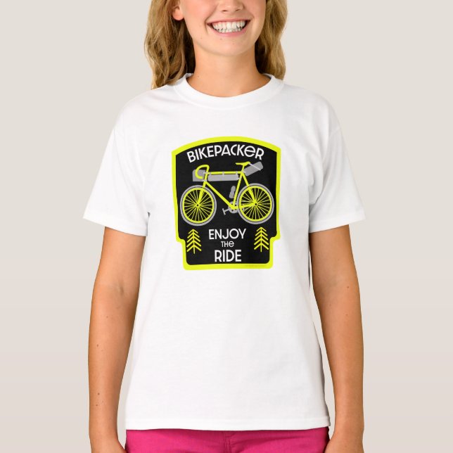 Bikepacking | Backpacking | Touring | Camping T-Shirt (Front)