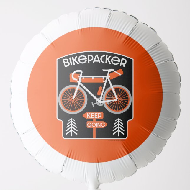 Bikepacking Bike Touring Balloon (Front)