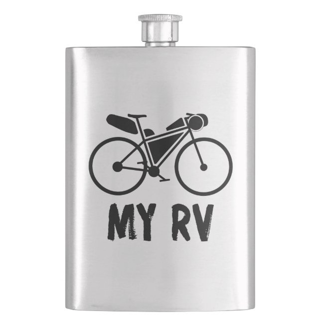 Bikepacking, My Recreational Vehicle Flask (Front)